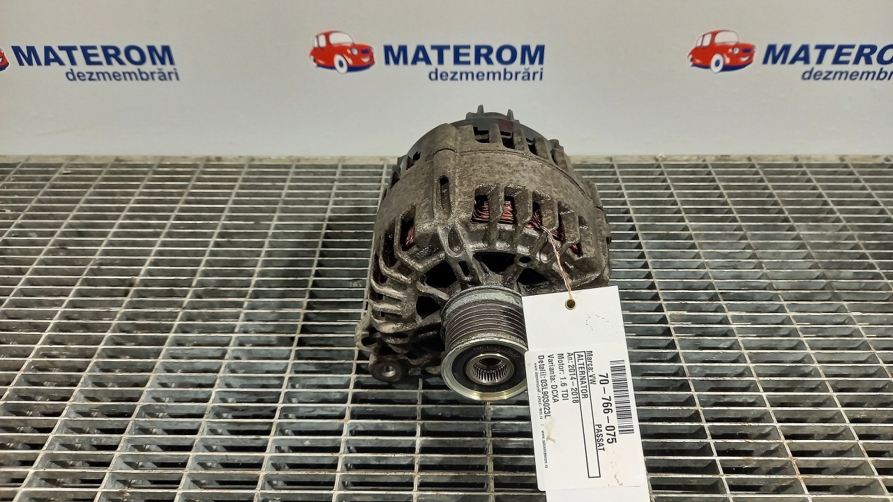 ALTERNATOR VW PASSAT 1.6 TDI - (2014 2019)