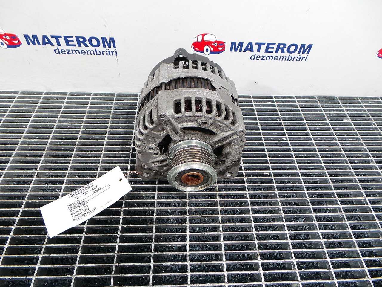 ALTERNATOR VW PASSAT 2.0 TDI - (2010 2014)