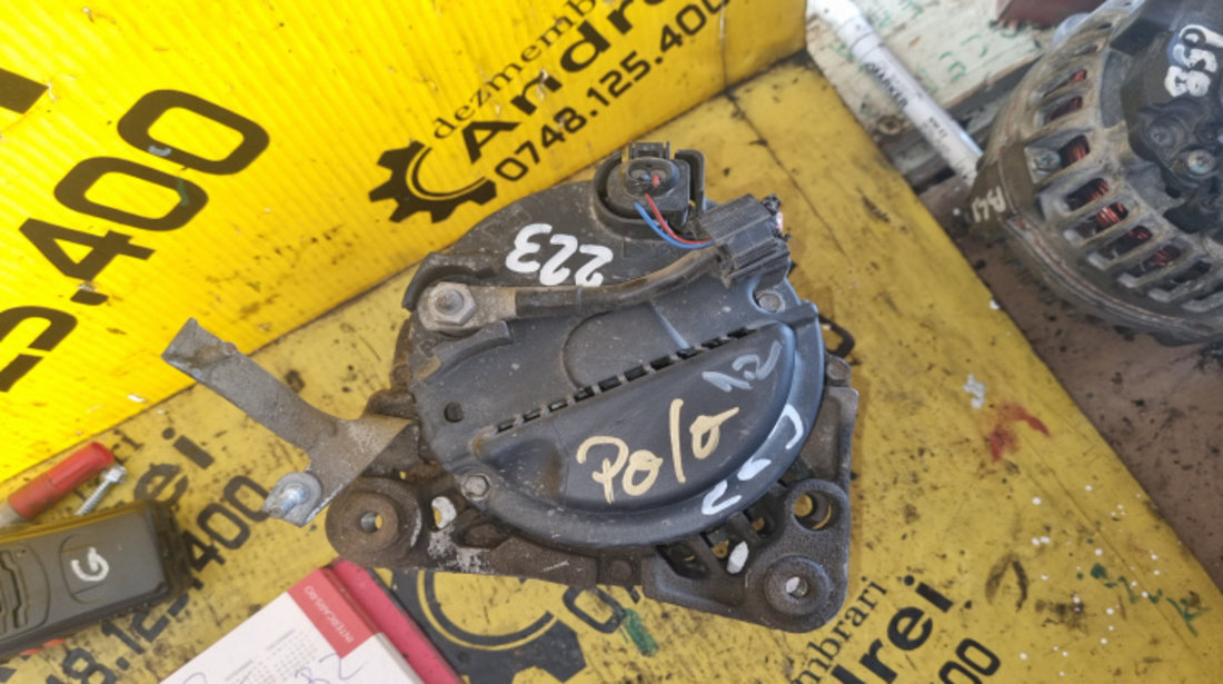 Alternator VW Polo 4 1.2, 03D903025E / 2542578C 03D903025E/2542578C Volkswagen VW Polo 4 9N [2001 - 2005] Hatchback 3-usi 1.2 MT (64 hp)