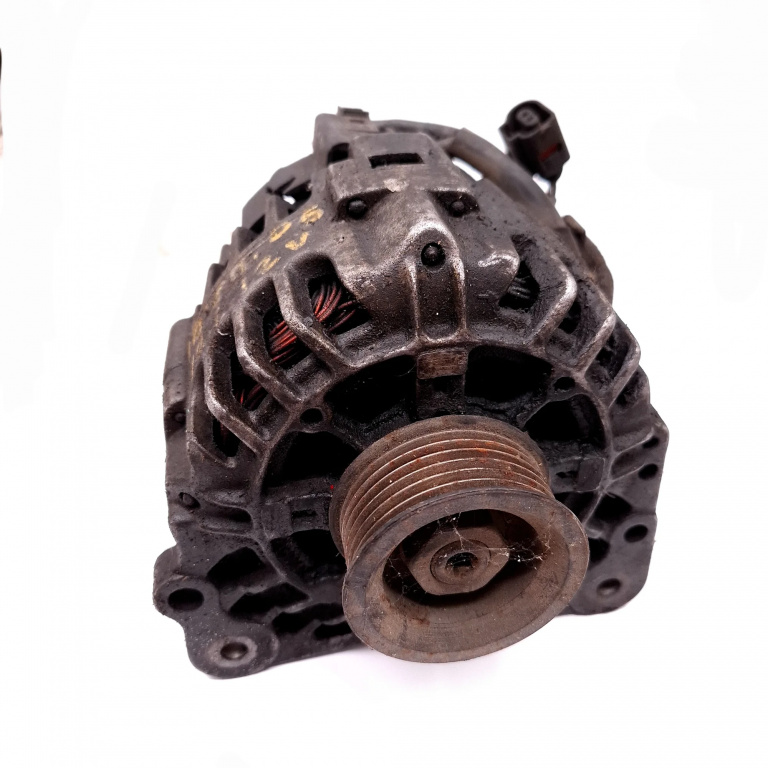 Alternator Vw Polo (9N, 9N3) 2002-2010 1.2 Benzina 03D903025E, Sg9B048, 2542576 Valeo