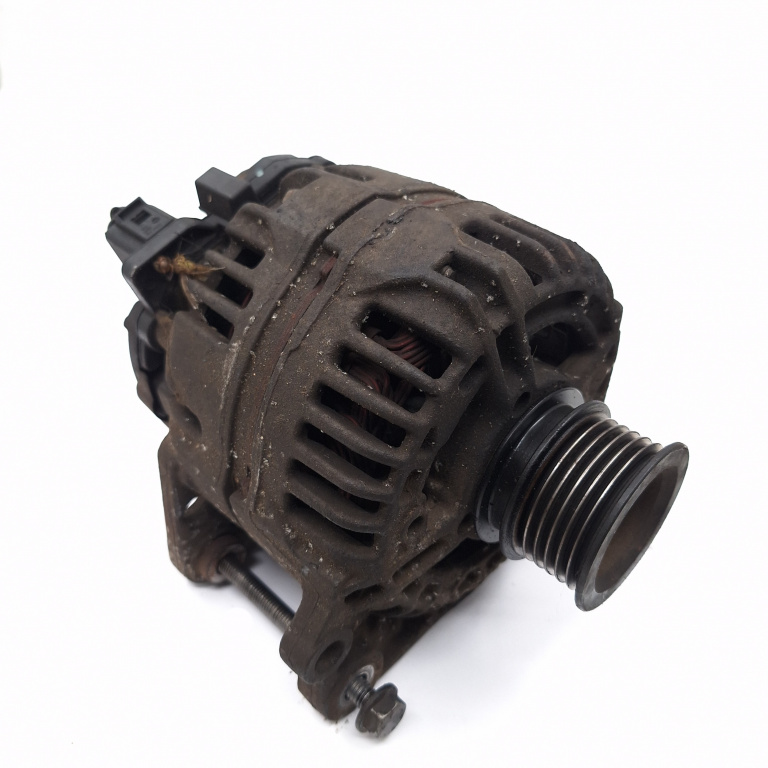 Alternator Vw Polo (9N, 9N3) 2002-2010 1.4 16V Bud Benzina 037903025M, 0124325013 Bosch