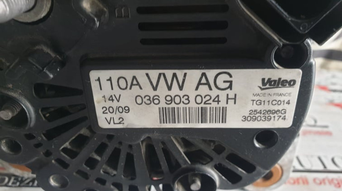 Alternator VW Polo IV (9N) 1.4 16V 80cp cod piesa : 036903024H