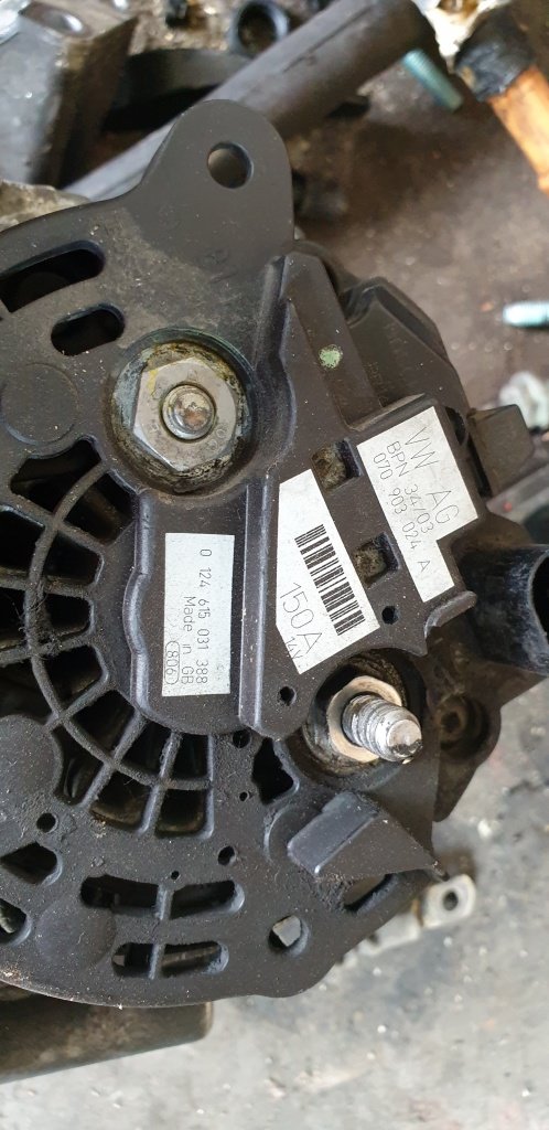 Alternator Vw Touareg 2.5TDI BAC 150A 2005