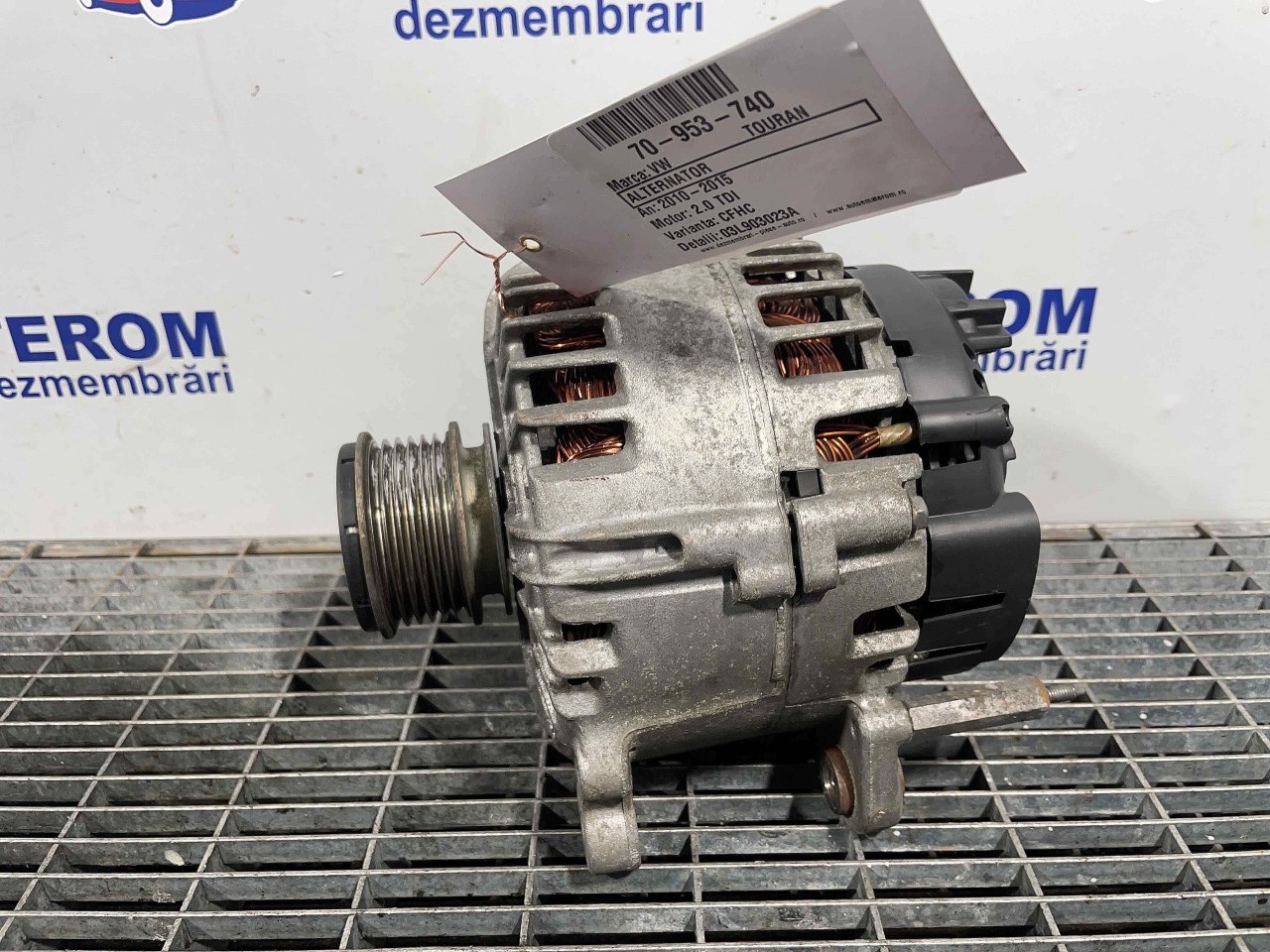 ALTERNATOR VW TOURAN TOURAN 2.0 TDI - (2010 2015)