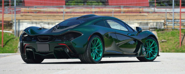 Altul la fel nu vei mai intalni. Uite singurul McLaren cu o caroserie din carbon verde