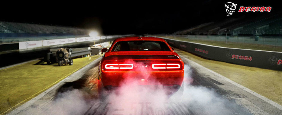 Am aflat puterea noului Dodge Challenger Demon. Cum iti suna 1.023 de cai putere?