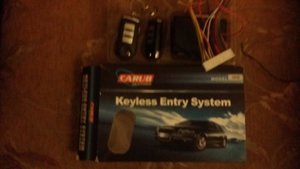 Am cumpărat (Carub  car Accesories  Keyless Entry System) are careva manualul de instalare?