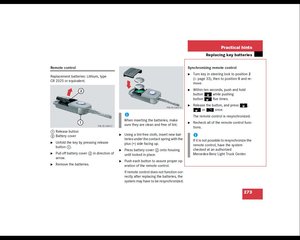 Am schimbat bateria de la telecomanda unui mercedes ML 270 din 2004 si acum nu imi mai merge de ce ???