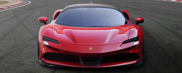 Am trait s-o vedem si pe asta. FERRARI lanseaza un supercar plug-in hybrid cu tractiune integrala si 1000 CP