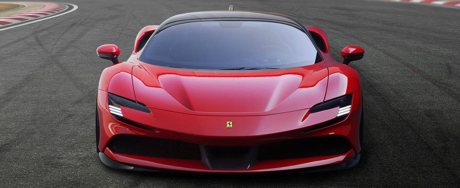 Am trait s-o vedem si pe asta. FERRARI lanseaza un supercar plug-in hybrid cu tractiune integrala si 1000 CP