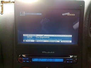 am un dvd player auto cu o mufa av.in,pot conecta un mp4 pentru a vedea videoclipuri?