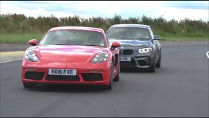 Ambele concureaza in aceeasi gama de pret, insa unu-i mai performant. Test comparativ intre BMW M2 si Porsche Cayman S