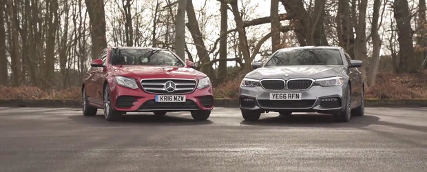 Ambele ofera un motor diesel, dar care e mai bun? Test comparativ intre Mercedes E220d si BMW 520d