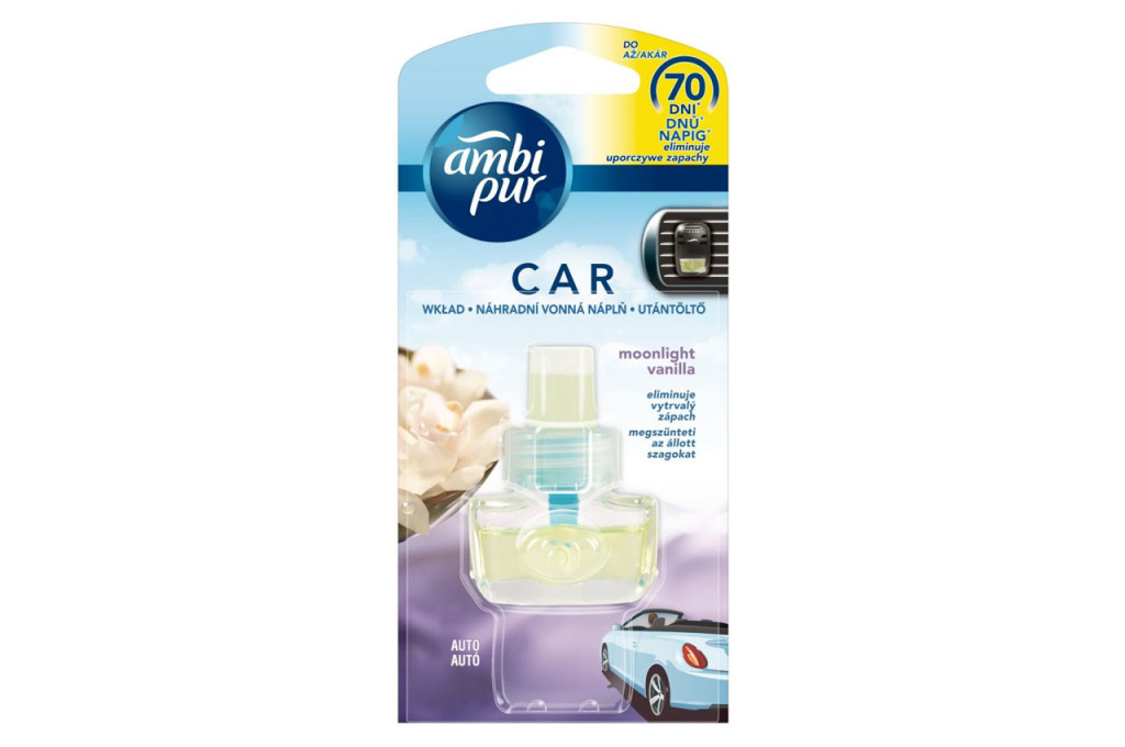 Ambi Pur Car Rezerva Odorizant Parfum Bootle Moonlight Vanilla E7896