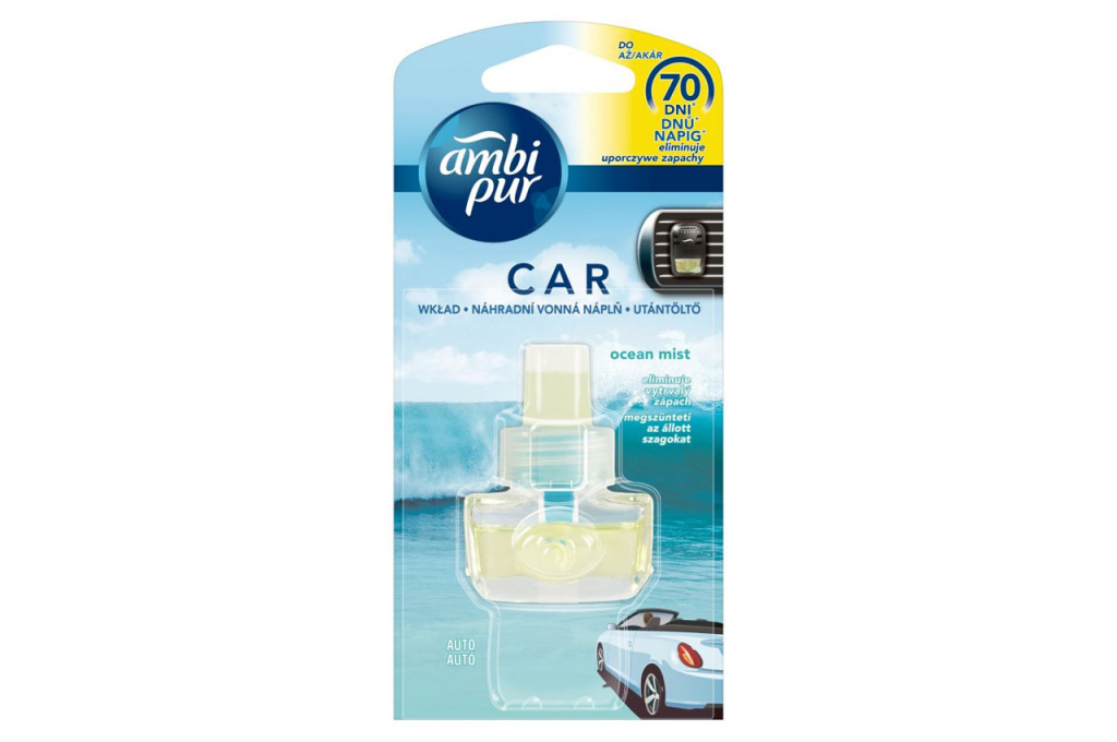 Ambi Pur Car Rezerva Odorizant Parfum Bootle Ocean Mist E7881