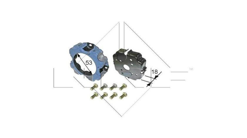 Ambreiaj compresor ac Volkswagen VW JETTA III (1K2) 2005-2010 #3 1471004770