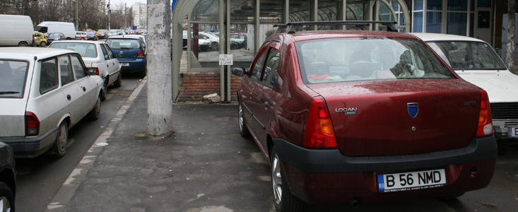 Amenzi pentru soferii care blocheaza masinile parcate regulamentar Amenzi pentru soferii care blocheaza masinile parcate regulamentar