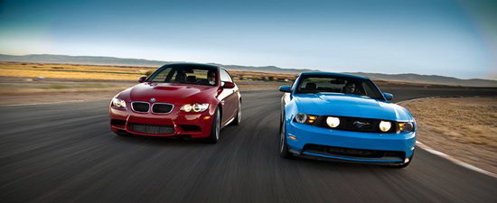 America ataca Europa: Noul Ford Mustang GT fata in fata cu BMW M3! America ataca Europa: Noul Ford Mustang GT fata in fata cu BMW M3!