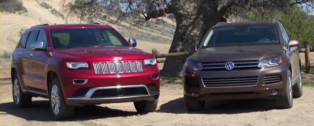 America vs Europa: Noul Jeep Grand Cherokee EcoDiesel, fata in fata cu Volkswagen Touareg TDI