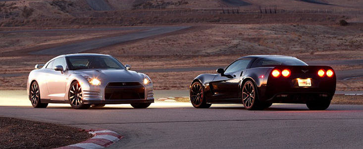 America vs. Japonia: Chevrolet Corvette Z06 si Nissan GT-R isi dau intalnire pe circuit America vs. Japonia: Chevrolet Corvette Z06 si Nissan GT-R isi dau intalnire pe circuit