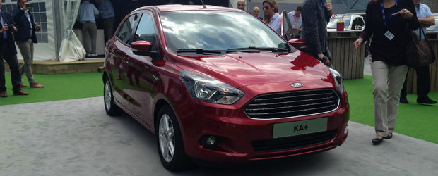 Americanii de la Ford au lansat citadina KA+ in Romania. Pretul de pornire este de 9.900 euro