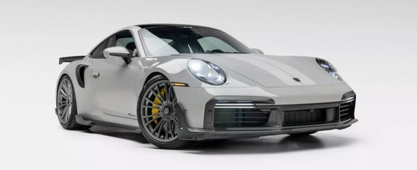 Americanii s-au apucat de tunat noul Porsche 911 Turbo S. Super masina germana a primit jante care costa cat o Dacia Duster Hybrid