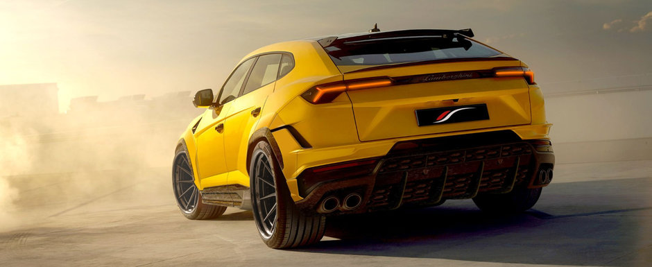 Americanii si-au facut de cap cu noul Lamborghini Urus S. Cel mai recent SUV din istoria italienilor ofera acum o caroserie mai lata si jante forjate pe 24 de inch Americanii si-au facut de cap cu noul Lamborghini Urus S. Cel mai recent SUV din istoria italienilor ofera acum o caroserie mai lata si jante forjate pe 24 de inch