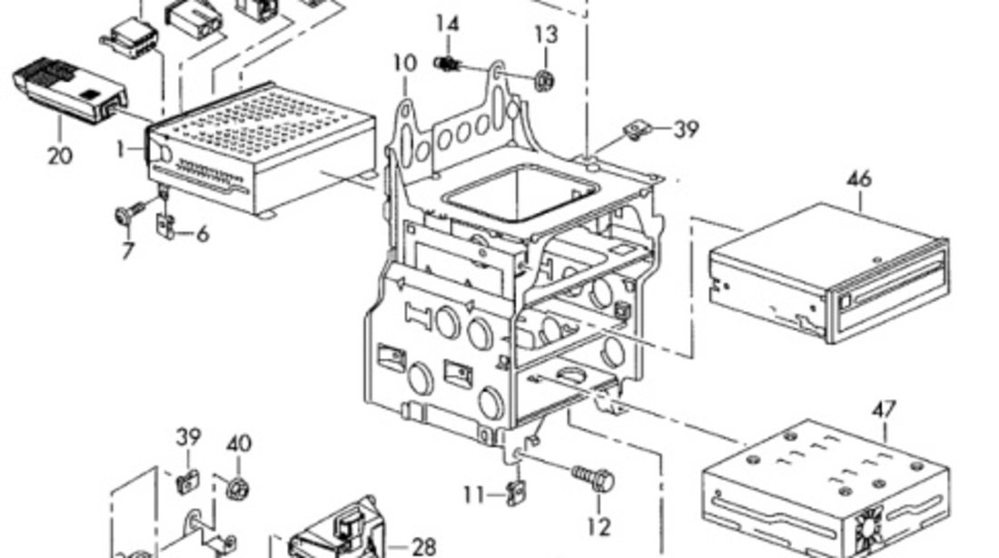 AMFLIFICATOR audio BOSSE Audi A6 4F C6 3.0 TDI BMK OEM 4F5035223C