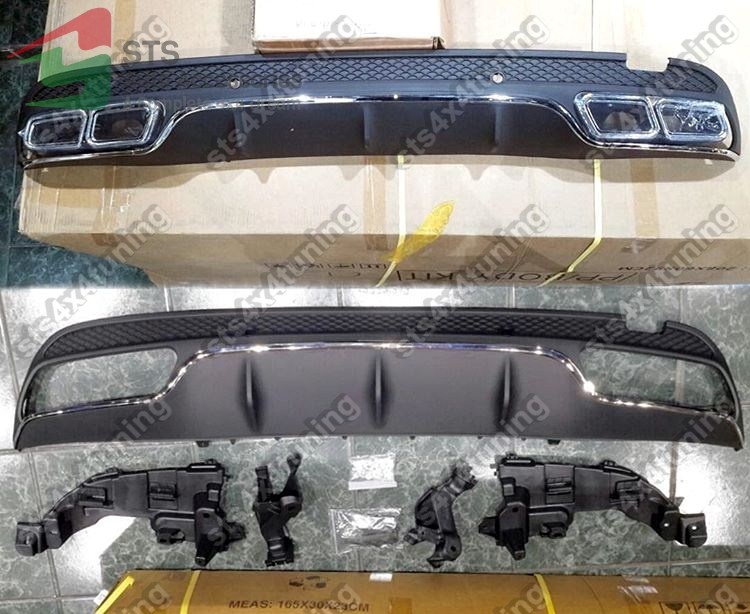 AMG C63 LOOK ORNAMENT BARA SPATE CU TOBA MERCEDS C-CLASS W205 2014+