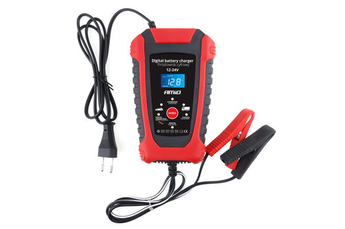 Amio Incarcator Digital Baterie 6v/12v - 2a/6a - Dbc-02 02403