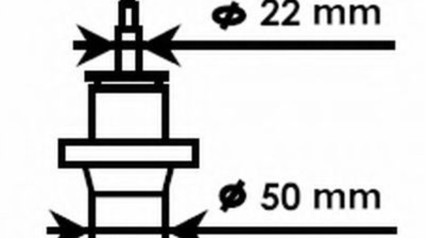 Amortizor AUDI A3 Cabriolet (8P7) (2008 - 2013) KYB 334834 produs NOU