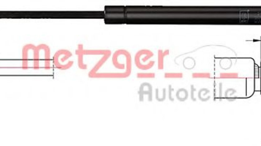 Amortizor capota BMW Seria 3 (E90) (2005 - 2011) METZGER 2110414 piesa NOUA