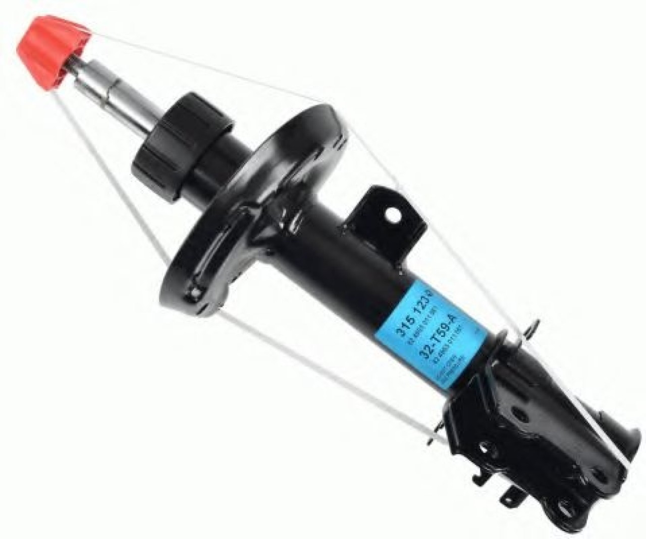 Amortizor CITROEN NEMO combi (2009 - 2016) SACHS 315 123 piesa NOUA