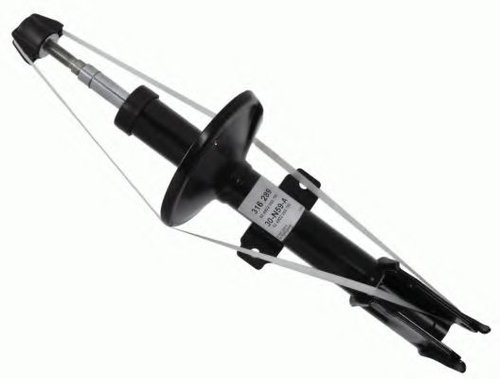 Amortizor DACIA DUSTER (2010 - 2016) SACHS 316 289 piesa NOUA