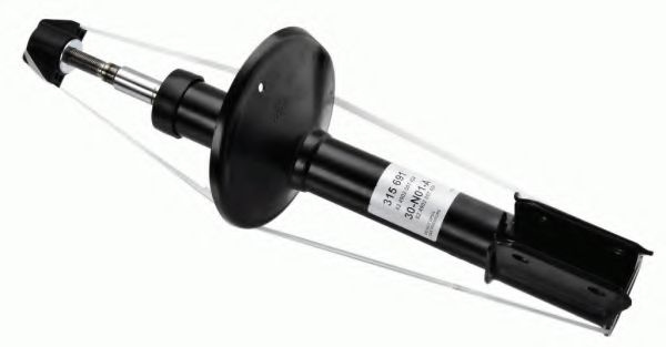 Amortizor DACIA SANDERO (2008 - 2016) SACHS 315 691 piesa NOUA