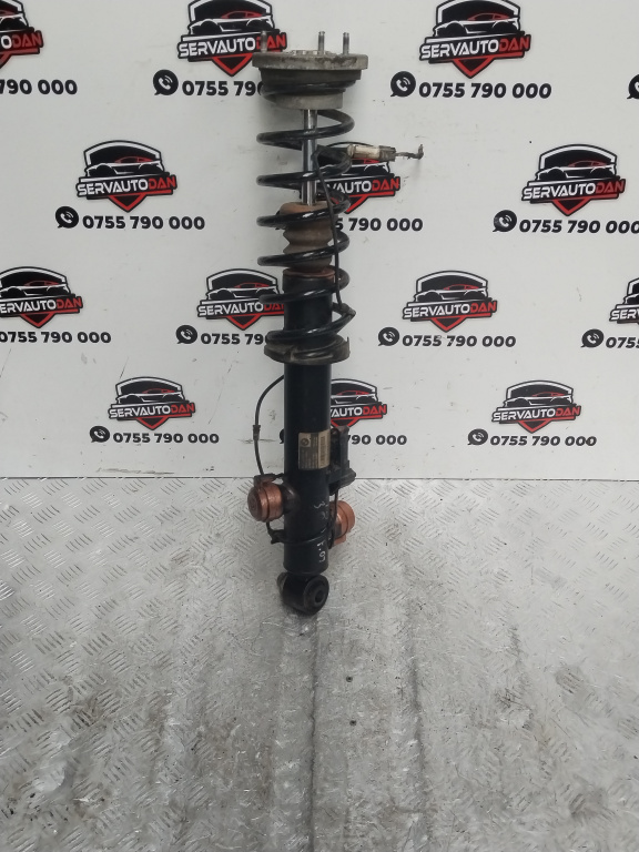 Amortizor dreapta spate BMW Seria 7 (2008-2015) [F01, F02] 3.0 Motorina 2012, ELECTRIC / 3712-6796928-03 / 6796928 / CU FLANSA ȘI ARC