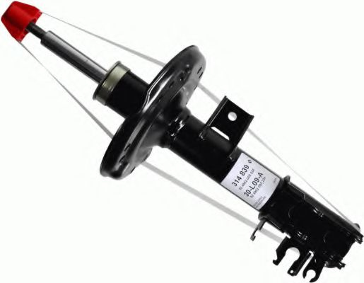 Amortizor FIAT 500 C (312) (2009 - 2016) BOGE 30-L09-A piesa NOUA