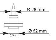 Amortizor FIAT DUCATO bus (244) (2002 - 2016) KYB 635807 piesa NOUA