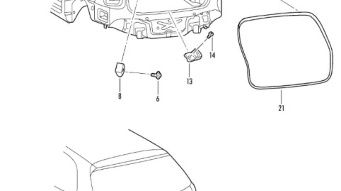 Amortizor haion Volkswagen Golf 6 (AJ5) Variant 2010 1.6 TDI OEM 1K9827550A