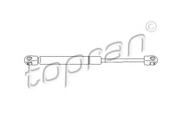 Amortizor portbagaj AUDI A4 (8D2, B5) (1994 - 2001) TOPRAN 109 904 piesa NOUA