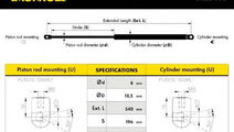 Amortizor portbagaj OPEL MERIVA (2003 - 2010) MONR...