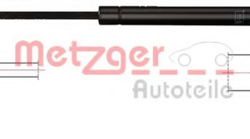 Amortizor portbagaj TOYOTA AVENSIS Combi (T25) (2003 - 2008) METZGER 2110421 piesa NOUA