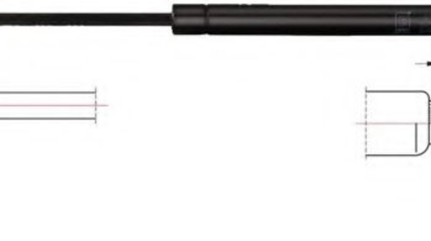 Amortizor portbagaj VW NEW BEETLE Cabriolet (1Y7) (2002 - 2010) METZGER 2110496 piesa NOUA