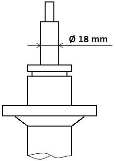 Amortizor punte fata (3338038 KYB) SEAT,SKODA,VW
