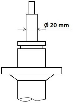 Amortizor punte fata (3338041 KYB) VW