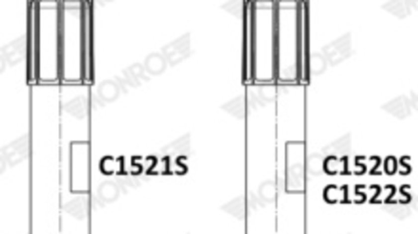 Amortizor puntea spate (MONC1520S MONROE) SEAT,SKODA,VW