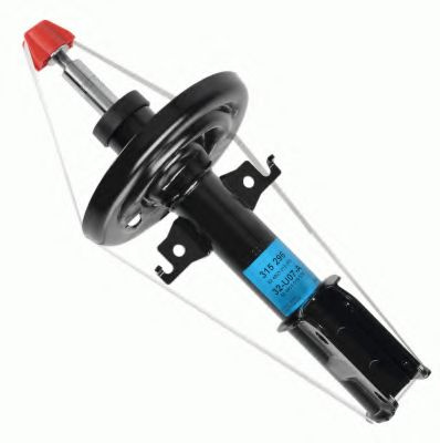 Amortizor RENAULT GRAND SCENIC III (JZ0/1) (2009 - 2016) SACHS 315 296 piesa NOUA