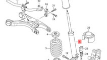 Amortizor spate Audi A4 B8 (8K) Avant 2011 2.0 TDI...
