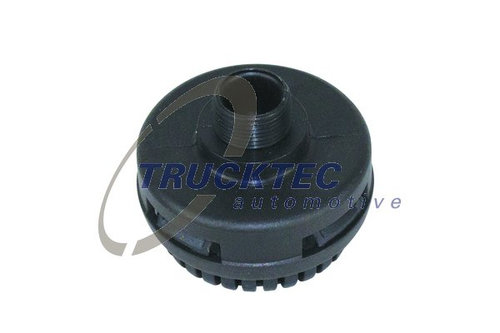 Amortizor sunet, sistem compresor (0135157 TRUCKTEC) MAN,MERCEDES-BENZ,NEOPLAN,SCANIA,VOLVO