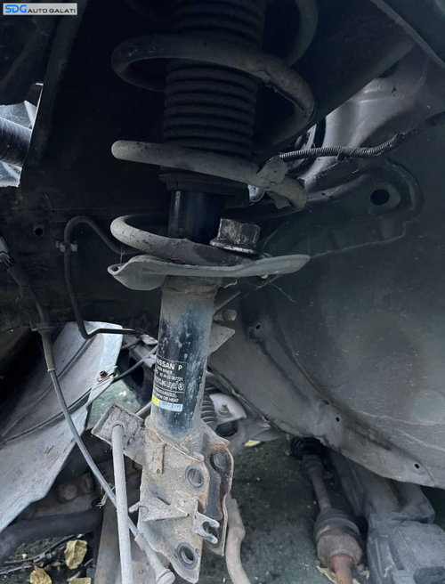 Amortizor Telescop Complet cu Arc si Flansa Stanga Fata Nissan Qashqai 1.5 DCI 2006 - 2014 Cod 54303...